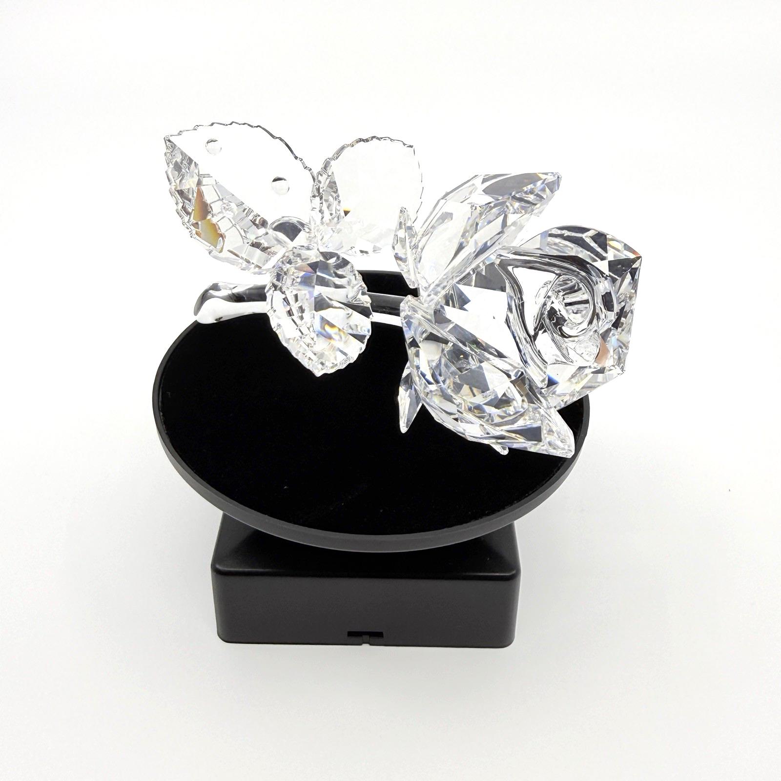 Swarovski Rose Figurine - Etsy