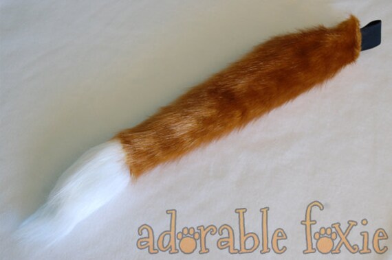 Gold//Tan Furry Fox Tail and//or Ears Cosplay Accessories