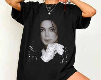 ヴィンテージ マイケル・ジャクソン グラフィックTシャツ | コンフォートカラーズ オーバーサイズTシャツ