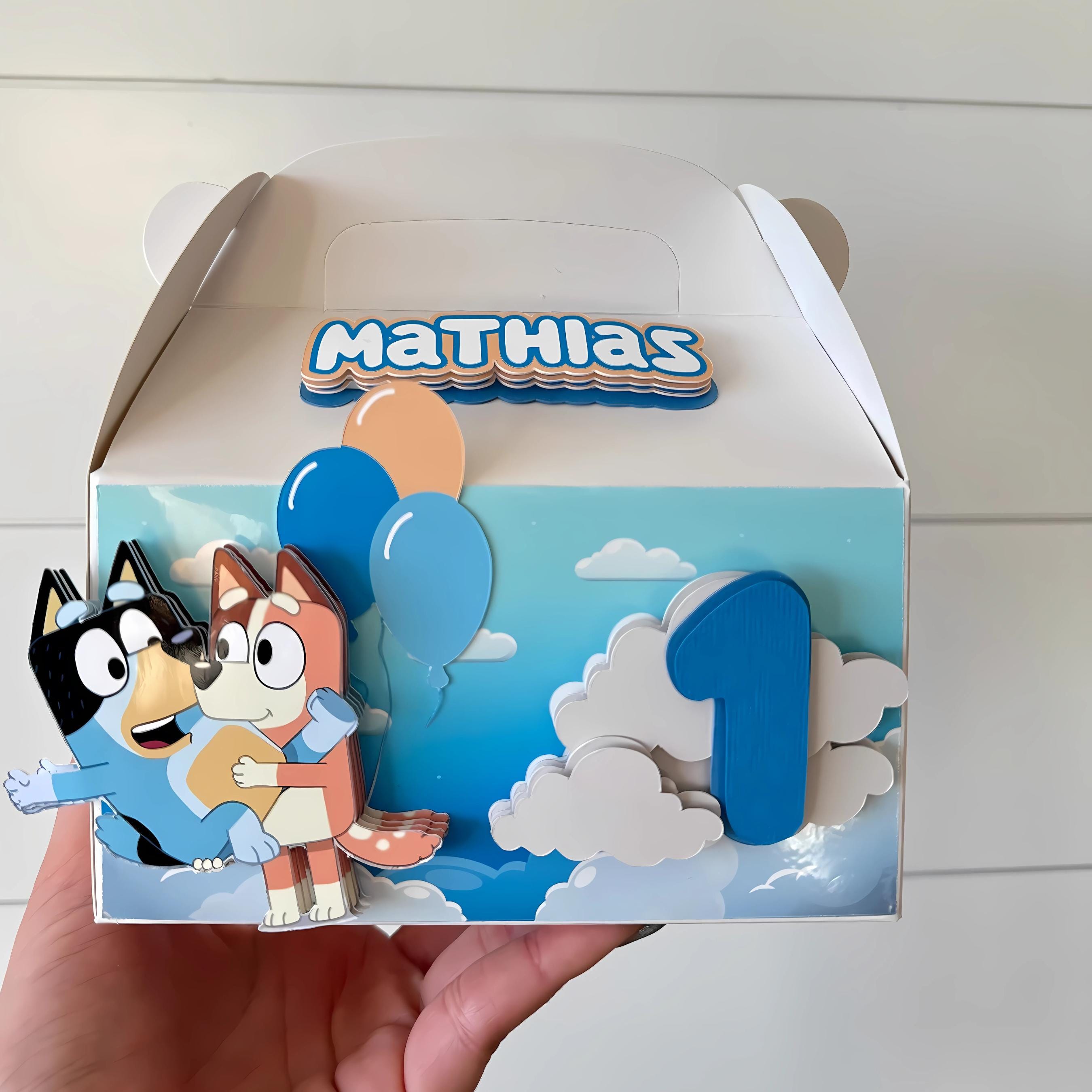 Personalized Bluey Gable Box
