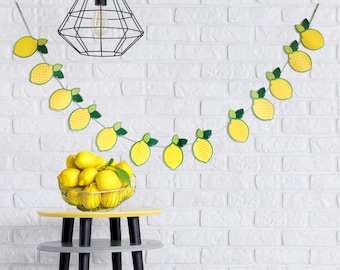 Lemons Garland Felt