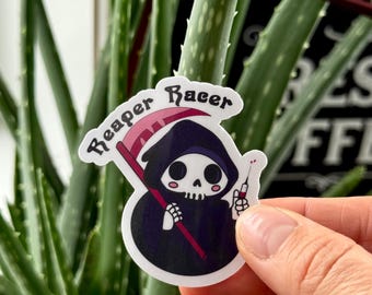 Reaper Racer vinylklistermärke - EMS Paramedic Humor