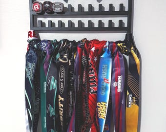 Cheer Ring + Medal Hanger w/ Wall Mount *PERSONALIZED*