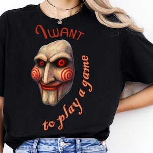 Jigsaw Saw Movie Halloween Shirt: Sarcastic Horror Tee
