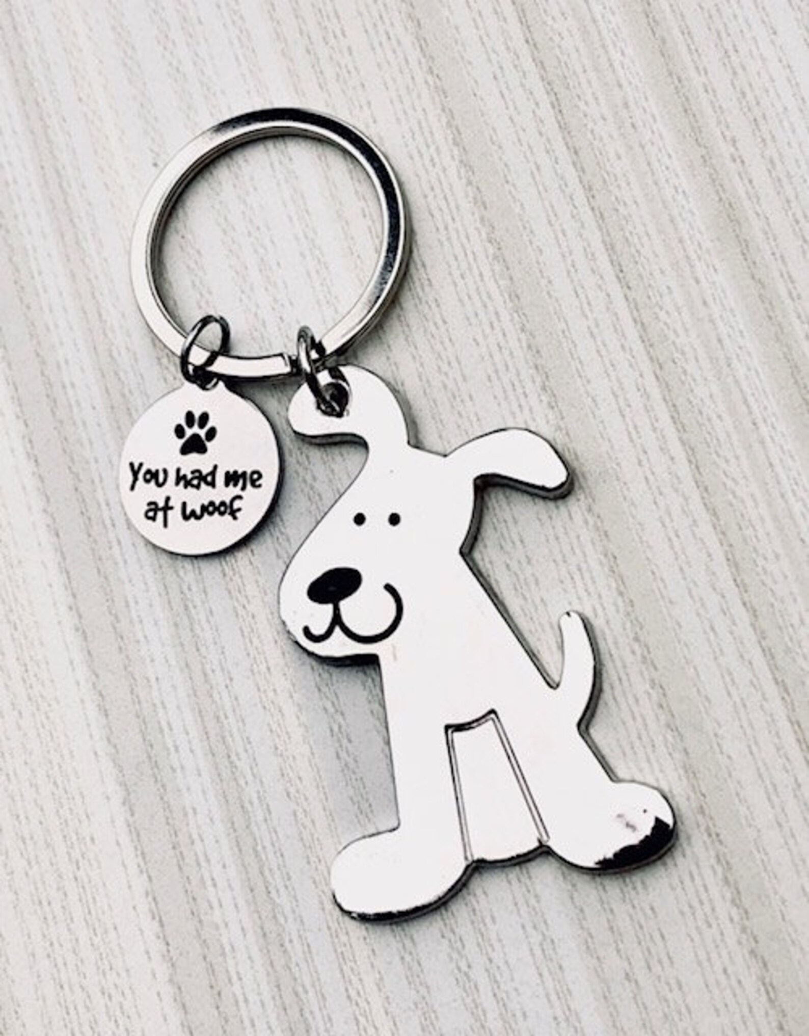 Pet Keychain Dog Keychain Cute Dog Gift Cute Dog Keychain Etsy