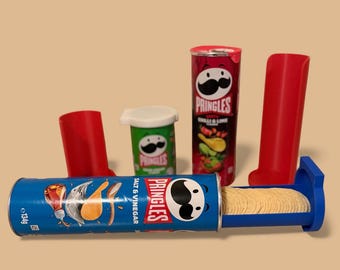 Pringles Dispenser Tray: Fun Snack Server 3D Print