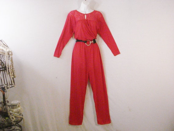 Jumpsuit Romper Hot Pink Cotton Jersey Playsuit Wo