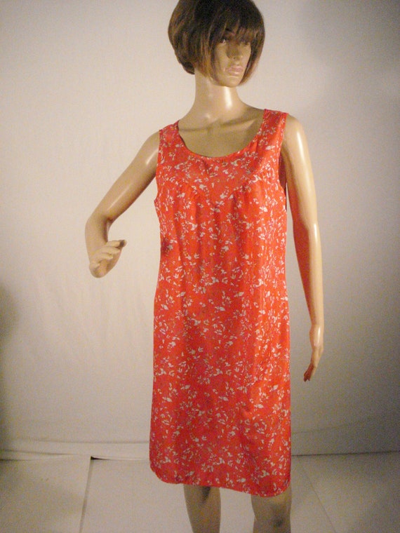 Hot Pink Paisley Sheath Dress Summer Clothing Siz… - image 4
