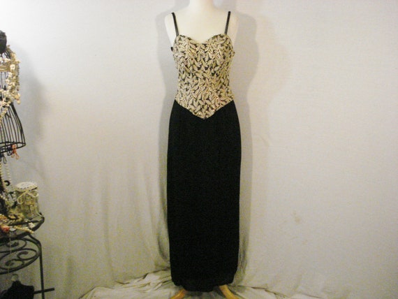 black and gold corset top