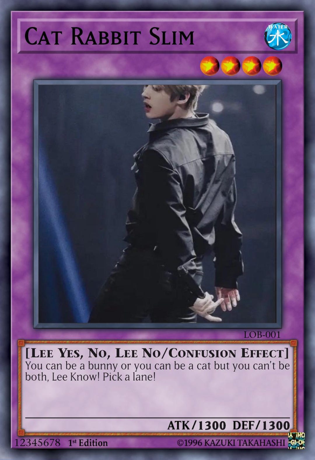 Skz-inspired Yugioh Parody Trading Card - Spiritual Humor Collectible ...