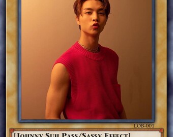 NCT-Inspired YuGiOh Parody Trading Card - Spiritual Humor Collectible for K-Pop Fans - Duckface Dispensation
