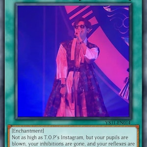Carte parodie YuGiOh inspirée des BTS - Humour spirituel à collectionner pour les fans de K-Pop - AF haute