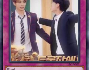 SKZ-Inspired YuGiOh Parody Trading Card - Spiritual Humor Collectible for K-Pop Fans - Your Behavior is So Ugh