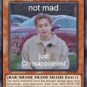 Tarjeta coleccionable parodia de YuGiOh inspirada en SKZ: un coleccionable de humor espiritual para fans del K-Pop - Chrisappointed