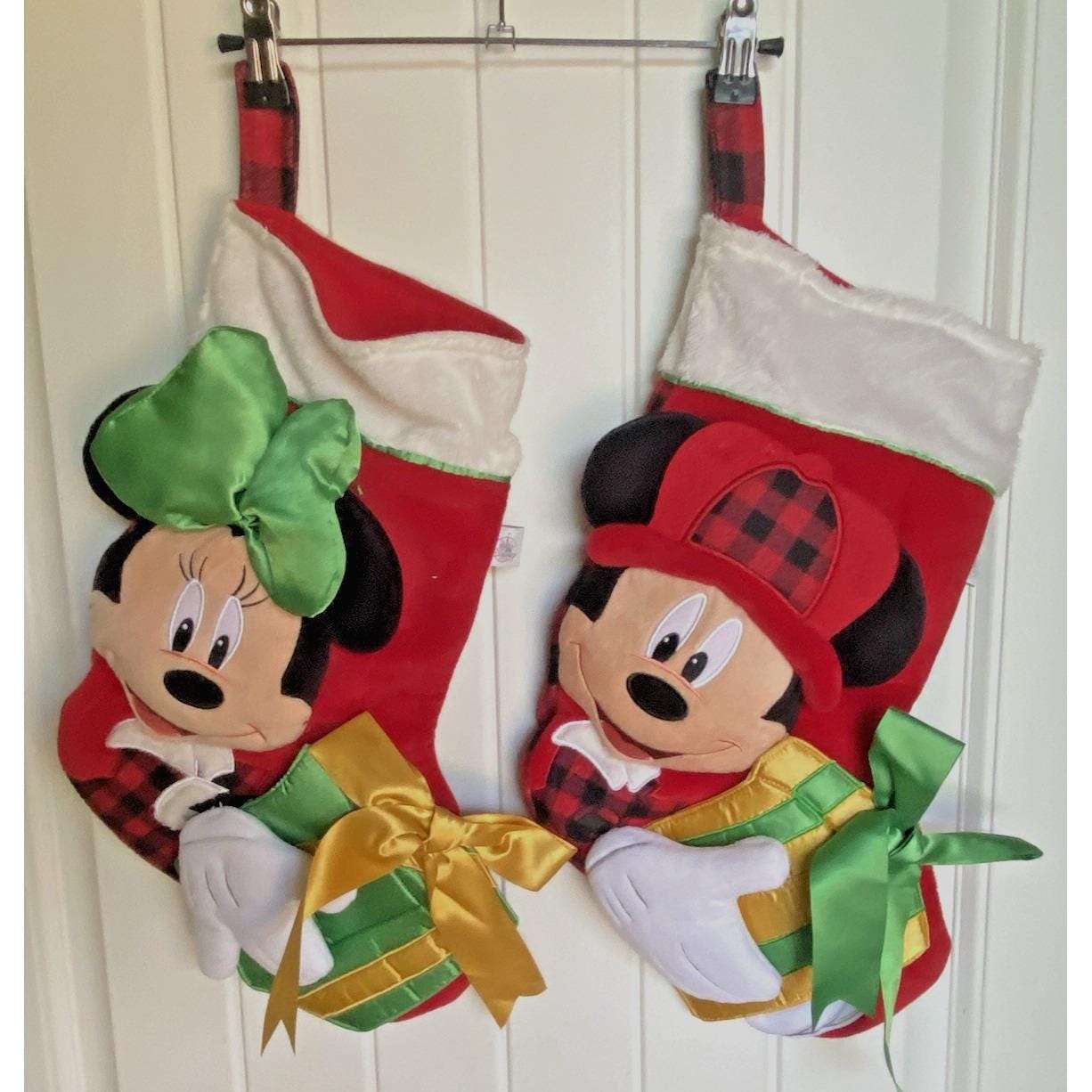 Vintage Mickey Mouse Christmas Stockings - Etsy