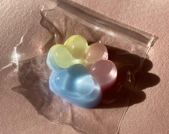 Cute small rainbow taba squishy