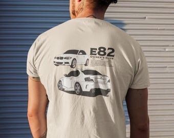 BMW E82 1 Series T-Shirt, Car Enthusiast Apparel
