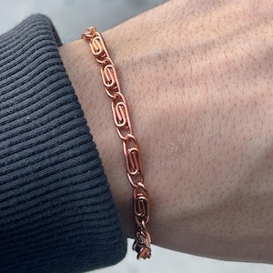Pure Copper Therapy Bracelet for Pain Relief & Healing