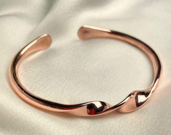 Elegant Pure Copper Therapy Bracelet for Pain Relief & Healing Adjustable Stylish