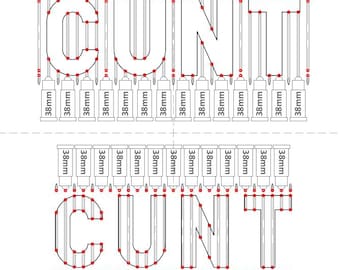 C.U. NEXT TUESDAY - Needle Play Piercing Stencil
