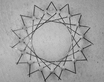 PIERCING SUN - Needle Play Piercing Stencil