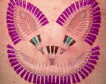 FAT CAT - Needle Play Piercing Stencil