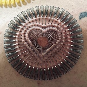 LOVE'S CORE - Needle play piercing stencil