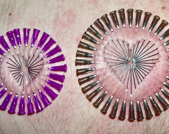 TWICE THE LOVE -Needle Play Piercing Stencil