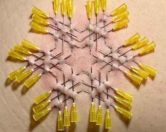 WINTER'S WEB - Needle Play Piercing Stencil