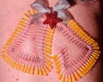 JINGLE BELLS - Needle Play Piercing Stencil
