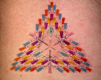 TRIHARD - Play Piercing Needle Stencil