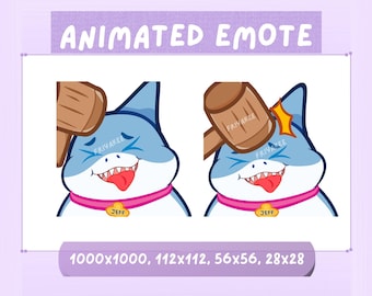 Animated Jeff Bonk Emote: Twitch Discord YouTube Stream Alert (Digital Download GIF)