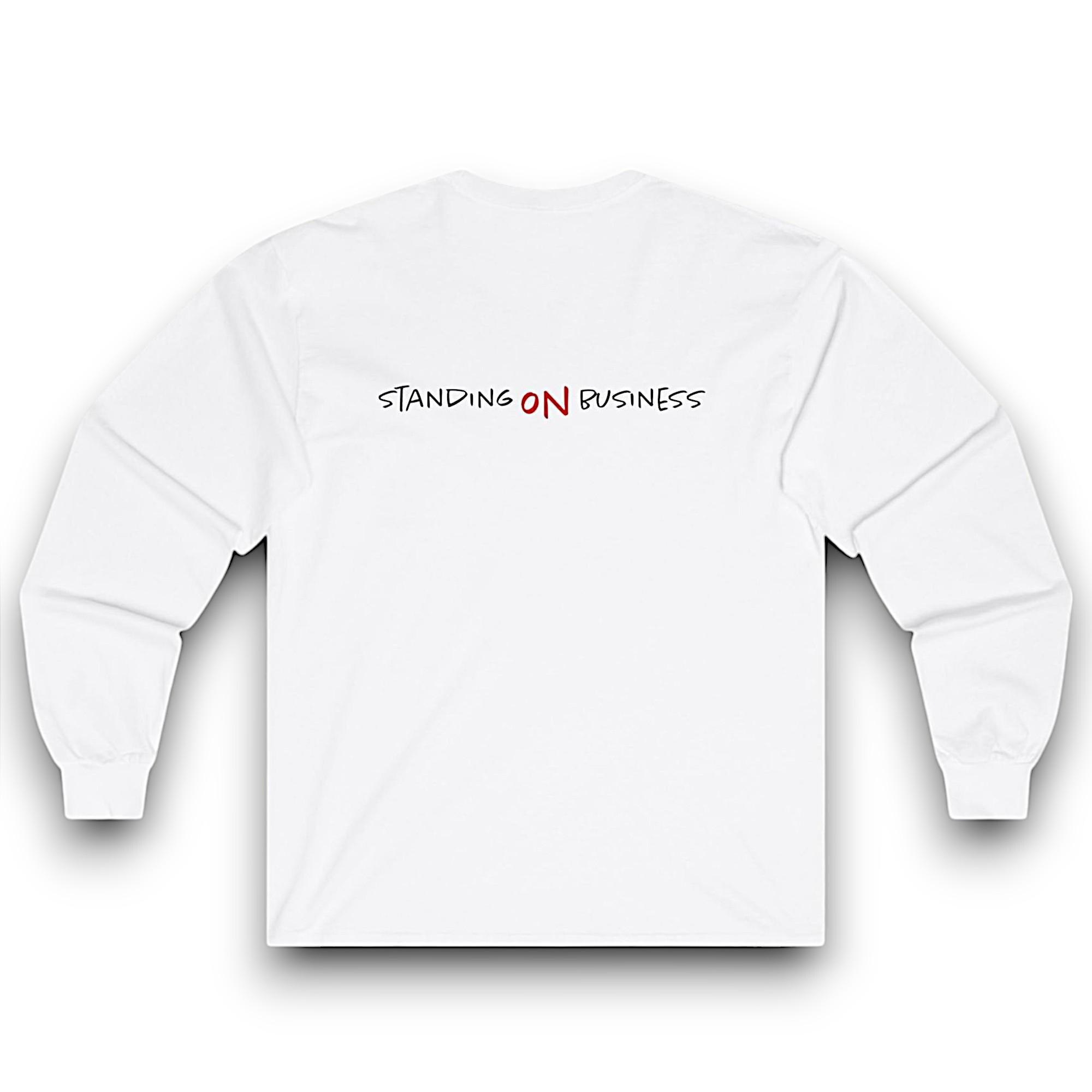 Standing ON Business | Strong Arm - Unisex Ultra Cotton Long Sleeve Tee