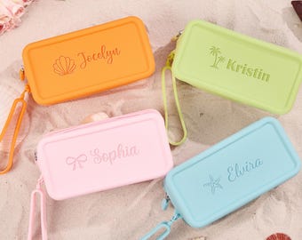 Personalized Beach Bag | Waterproof Bag | Sunscreen Organizer | Swimming Goggle Organizer | Waterproof Travel Bag | Waterproof Cosmetic Bag