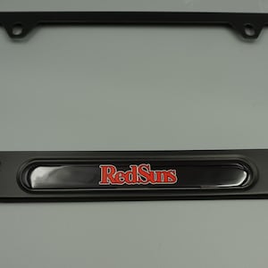 Anime License plate frame with cover and plate bolt:  Akagi RedSuns