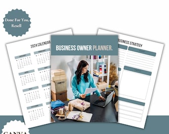 Business Owner Planner | Ondernemersplanner | Businessplanner | Gids voor bedrijfsplanning | Planner voor bedrijfsgroei
