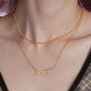 Collar de infinito con inicial para parejas: collar de dos letras con símbolo de infinito pavé, collar con dos iniciales, regalos para mejores amigas, collar para mejores amigas