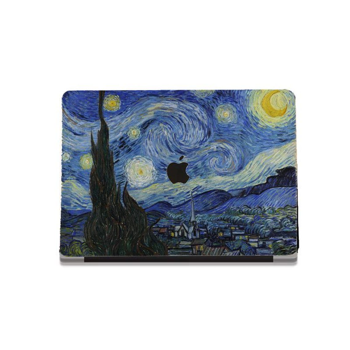 Starry Night Van Gogh MacBook Case Artistic Cover Pro Air 2025 13 14 15 — free download