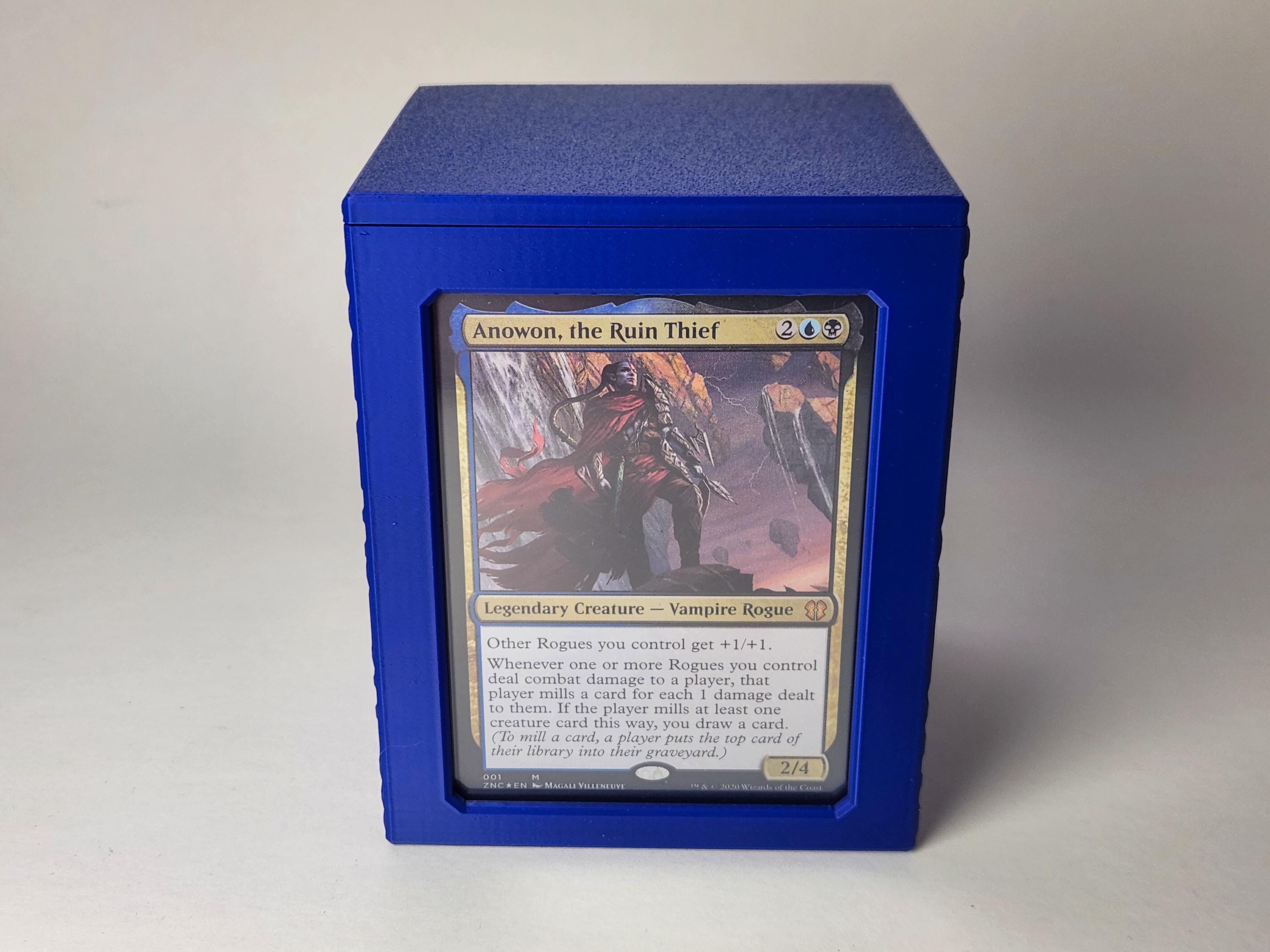 Deck Box STL 3D Printable | Tiled Cs | Holds 100+ Sleeved Cards ...