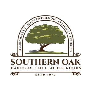 Vintage Style Oak Tree Logo
