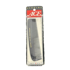 Ace Hard Rubber Comb - Etsy