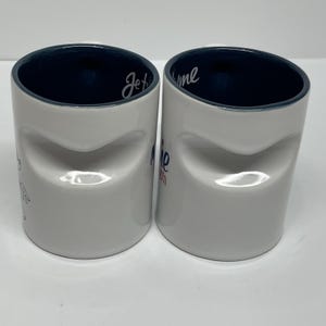 Disney Parks Interlocking Je t'aime I Love You Minnie & Mickey Mouse XOXO Mugs image 7