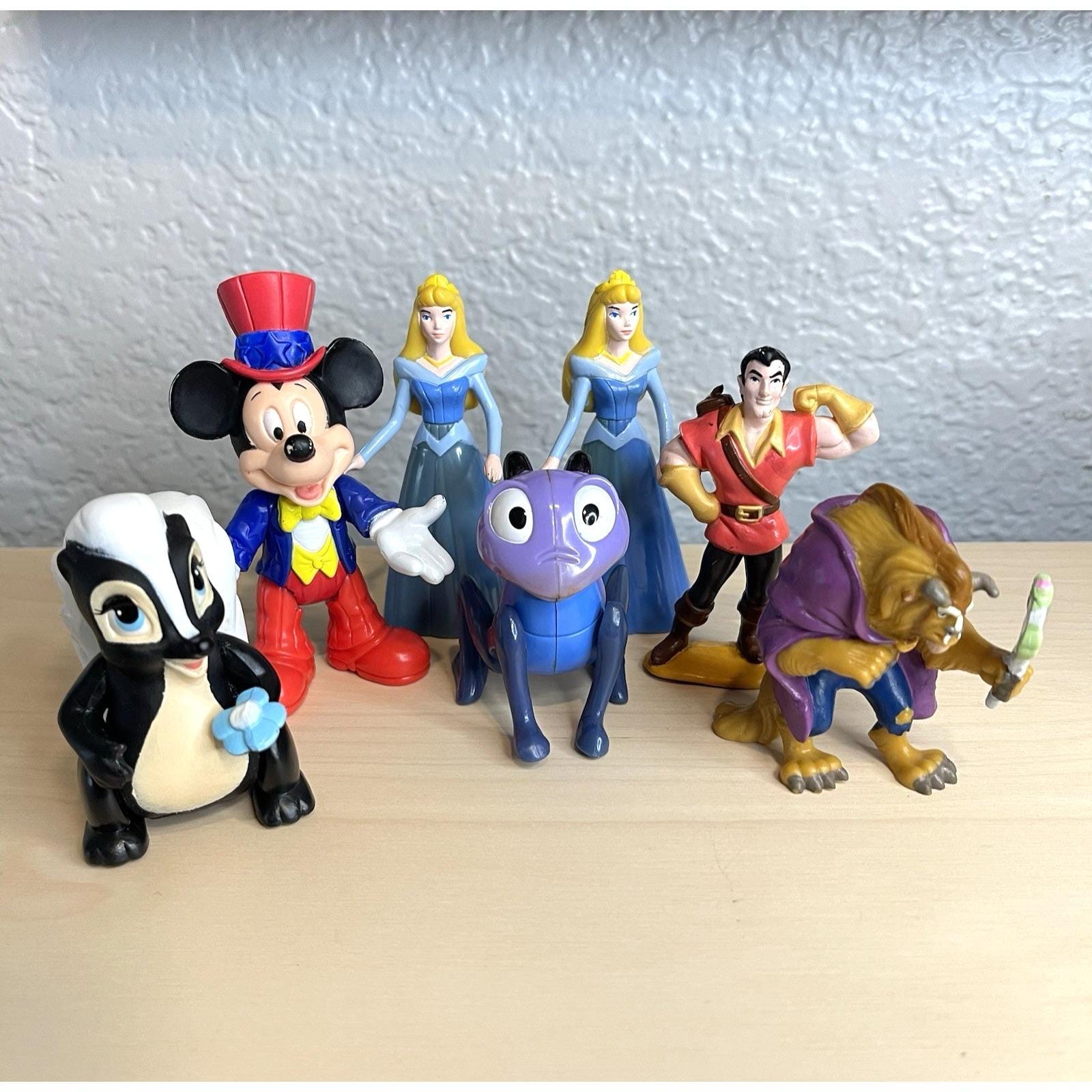 Vintage 1988-1998 Disney Collectible Figures Mcdonald's Happy Meal