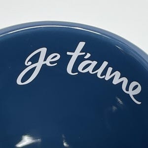 Disney Parks Interlocking Je t'aime I Love You Minnie & Mickey Mouse XOXO Mugs image 9