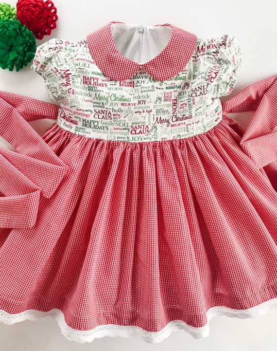 18m christmas dress
