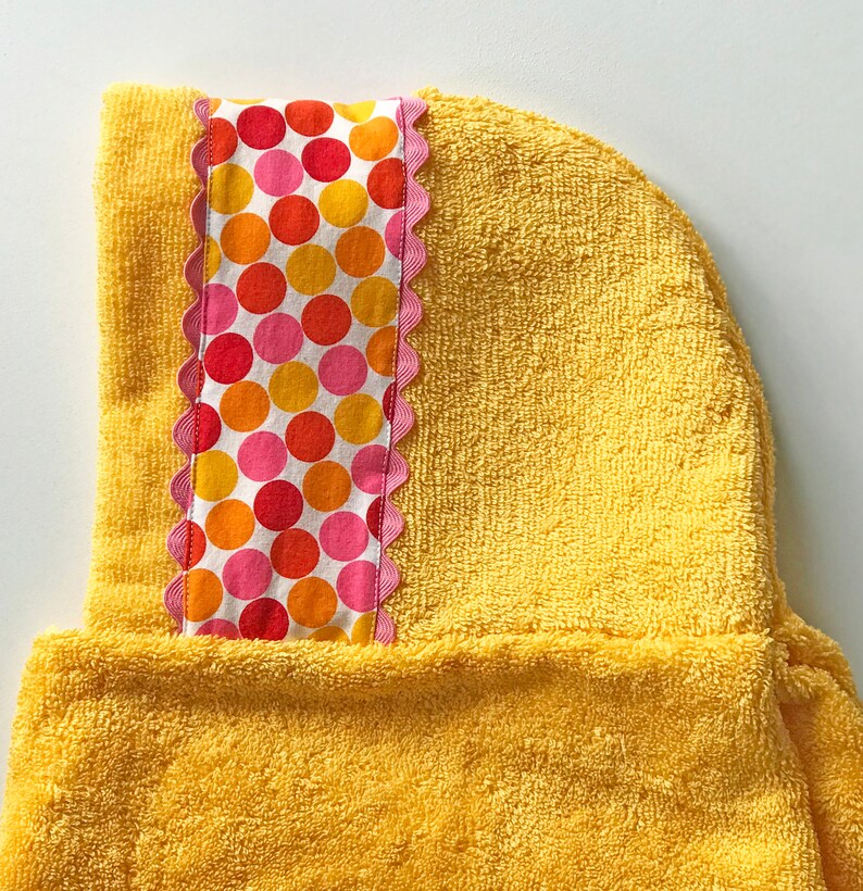 Girls' Hooded Bath Towel Baby Hooded Towel Handmade Etsy