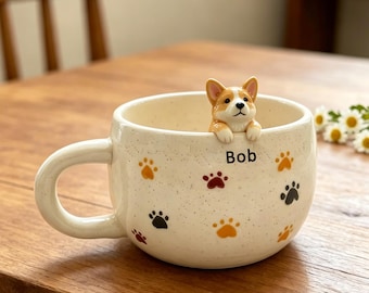 custom dog/cat mugs, Personalized pet mugs,  hidden pet mugs, gifts for dog lovers, dog mugs