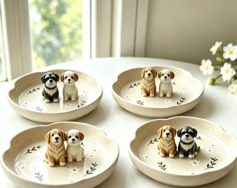 Custom Pet Ring Dish,Personalized Dog Jewelry Ring Dish,DogAnniversary Gift