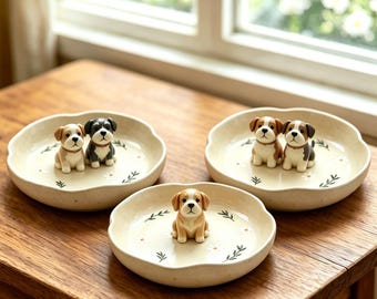 Personalized Dog Jewelry Ring Dish, Custom Pet Ring Dish,pet Anniversary Gift