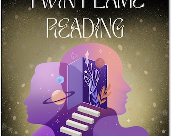 60 Min Deep Twin Flame Reading | Recorded Video + Intuitive Oracle | Divine Masculine & Feminine Energy